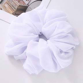 WJA31  Women's chiffon large intestine ring hair tie