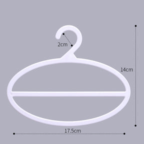 Perchero para bufandas n.° 5508 de 13 cm, para tienda de ropa, perchero de plástico grueso para almacenamiento de bufandas, toallas y ropa