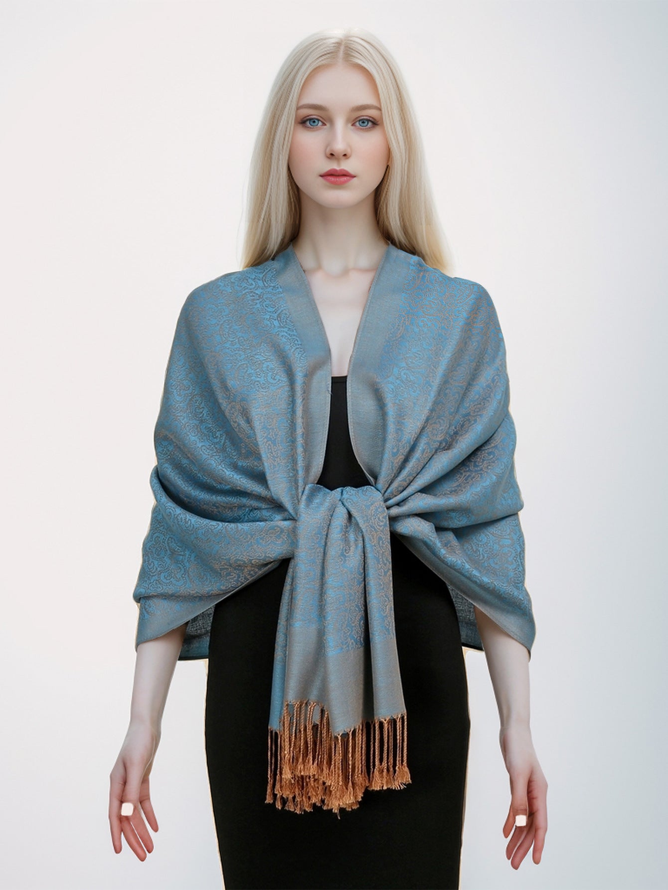 MY10 Hot sale autumn cashmere shawl women's jacquard scarf