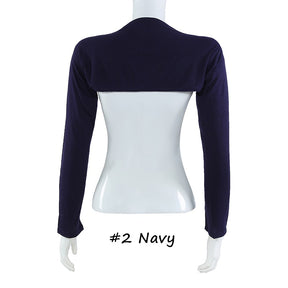 YZ17  Solid color modal cotton bottoming shoulder sleeves