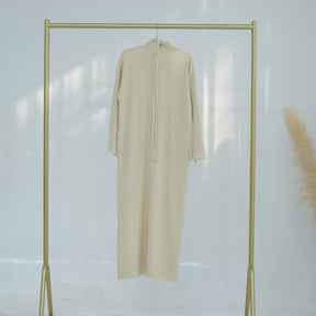 LR930  Autumn/Winter Thickened Jersey Loose Sweater Dress