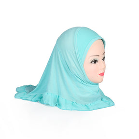 H107 Crystal linen plain instant hijab