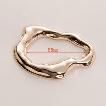 28256 Swimwear Decorative Special-shaped Alloy Button - MOQ: 30 pcs/color