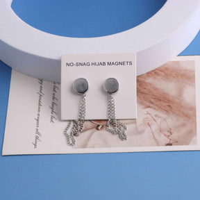 DJ002  Flat Round Strong Magnet + Chain Magnetic Clasp