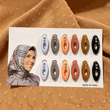 SJG001  Silk Hijab Fixing Clip Mini Brooch Pin