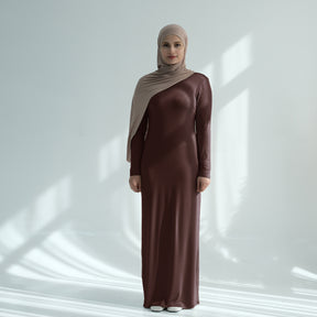 LR933  Solid color modal cotton dress