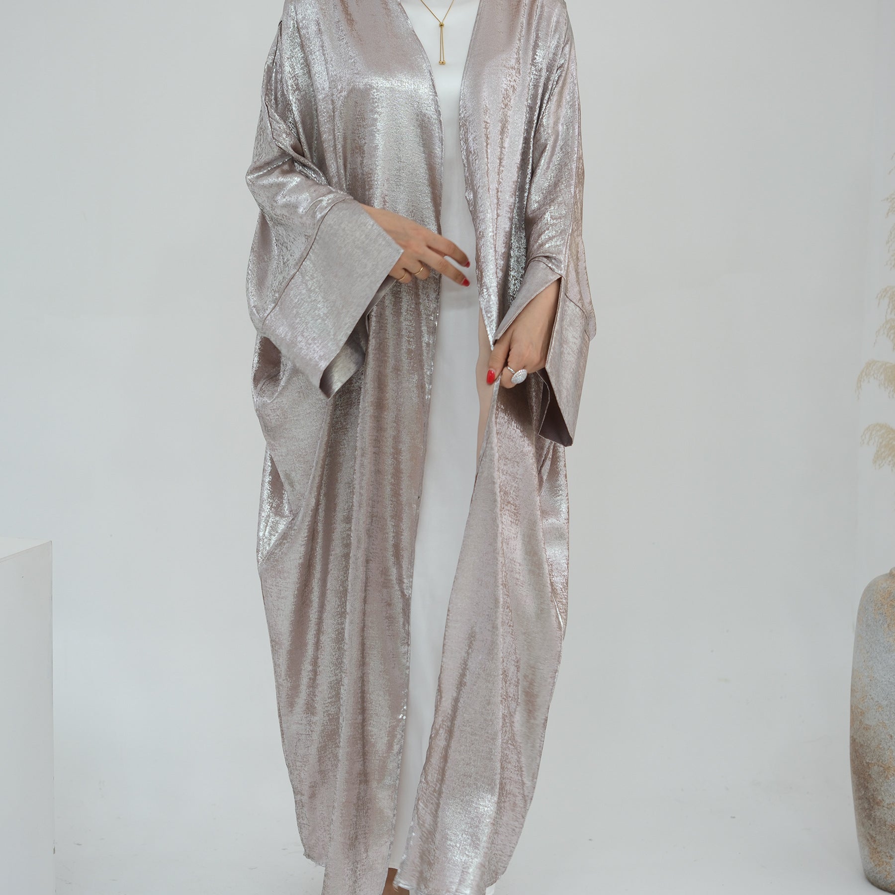 LR795 Stylish patchwork Dubai Turkish elegant robes