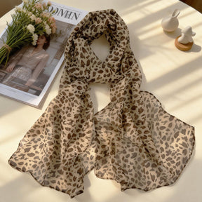 XX2001   Versatile Printed Chiffon Scarf