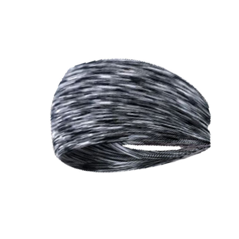 028  Wide Sweat-Absorbing Elastic Sports Headband