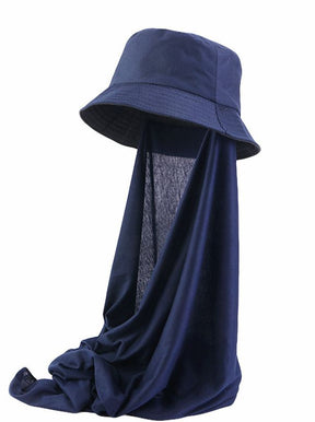 JDPM-58  Summer hat basin hat scarf one-piece hat Muslim hood Outdoor shade Muslim hood plain hijab instant hijab sport hijab