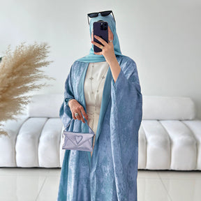 LR796 Stylish patchwork Dubai Turkish elegant robes