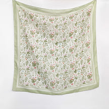 G1045 110*110cm  Quick-Dry Sun-Shading Voile Printed Square Scarf