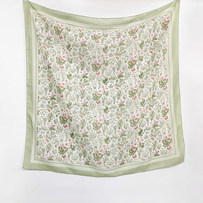 G1045 110*110cm  Quick-Dry Sun-Shading Voile Printed Square Scarf