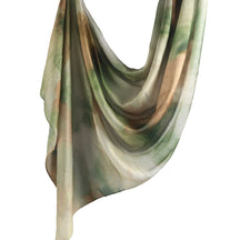 WJ001  Printed Tie-Dye Polyester Long Hijab