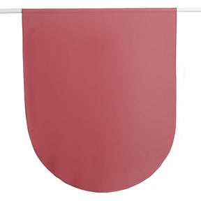 MRYJ01  Rounded hem semi-circular chiffon hijab