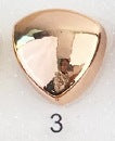 GR0635 Triangular magnetic buckle jewelry scarf fixing buckle - MOQ:12