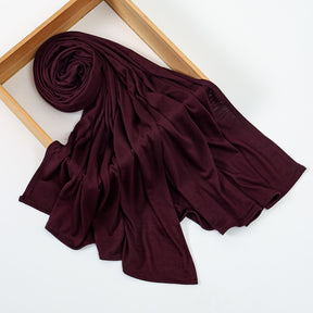 VE108  Plain Mercerized Cotton Jersey Hijab