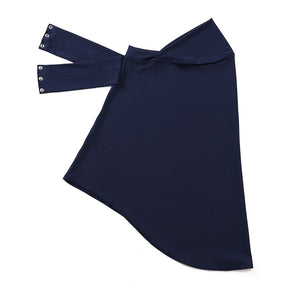 MSL305  Plain Chin-Covering Convenient Hijab Undercap