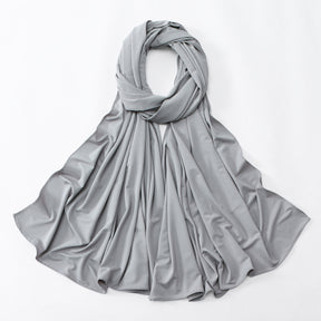 YW519  Summer Autumn Plain Mercerized Cotton Sun Protection Hijab