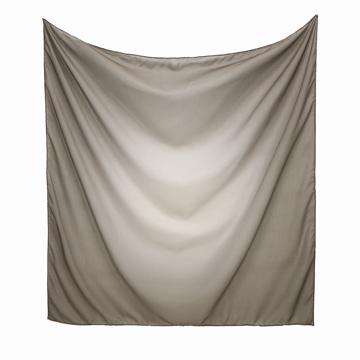 FH164  110*110cm  Printed Ombre Voile Square Scarf