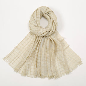 VS800 Plain Wrinkled Scarf/Hijab