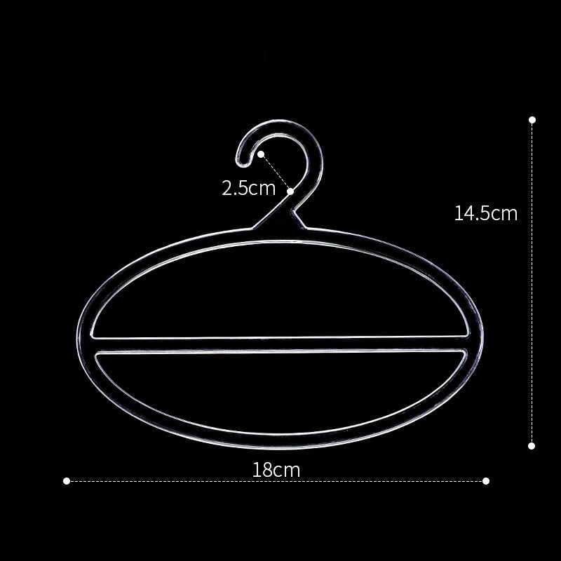 Perchero para bufandas n.° 5508 de 13 cm, para tienda de ropa, perchero de plástico grueso para almacenamiento de bufandas, toallas y ropa