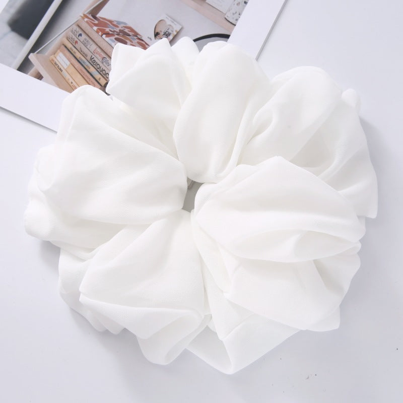 WJA31  Women's chiffon large intestine ring hair tie