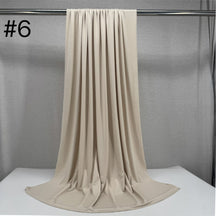 HY011 Plain Liquid Jersey Hijab