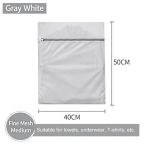Thickened Chunky Fine Laundry Polyester Mesh Bag - Color Option