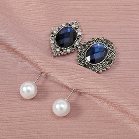 BZ384 Pearl Straight Headband Pin hijab pin Pin hijab tudung plain hijab tudung/tudung printed hijab