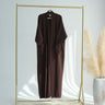 3 - Coffee Open Abaya