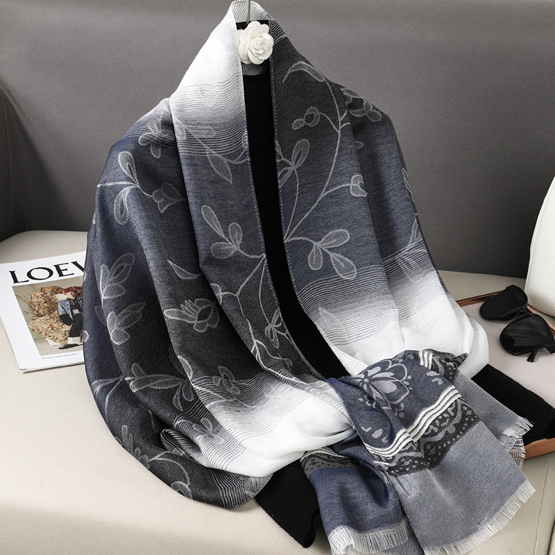 MY33 Autumn High Quality Cashmere Shawl Scarf