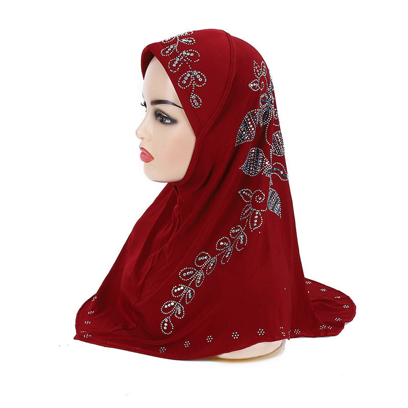 H102 instant hijab turban hat