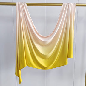 YTHBJB  Gradient Liquid Jersey Hijab, Ombre Knit Headscarf, Soft Fluid Wrap