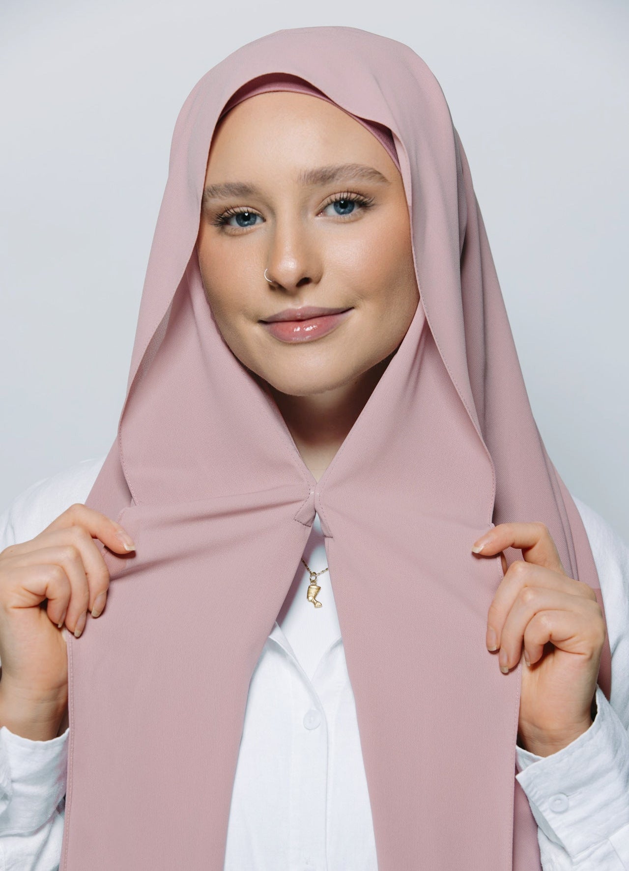 PW001  Exquisite chiffon hijab with built-in magnets