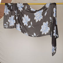 DL002  Double-Sided Modal Printed Single-Stitch Right-Angle Rolled-Edge Hijab