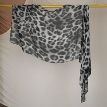 DL002  Double-Sided Modal Printed Single-Stitch Right-Angle Rolled-Edge Hijab