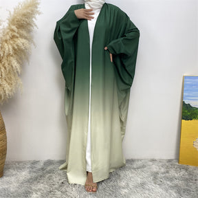 6750 Color gradient muslim abaya