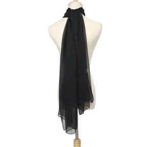 h-320  Georgette Chiffon Scarf Plain & Printed Hijab Series