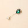 #3-Teardrop Dark Green