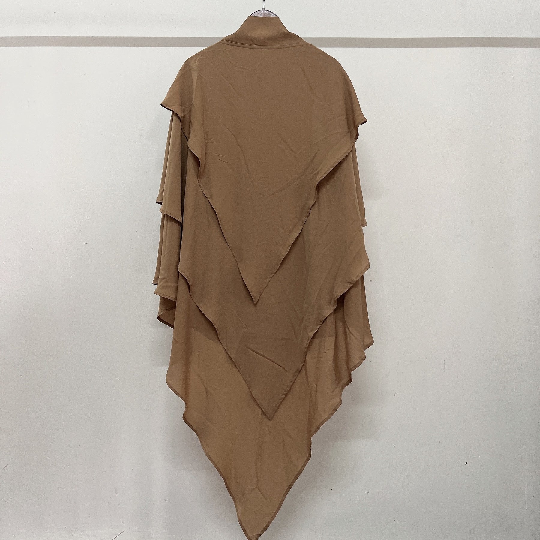 21903  Plain Polyester Triple-Layer Fresh Sweet Khimar Hijab