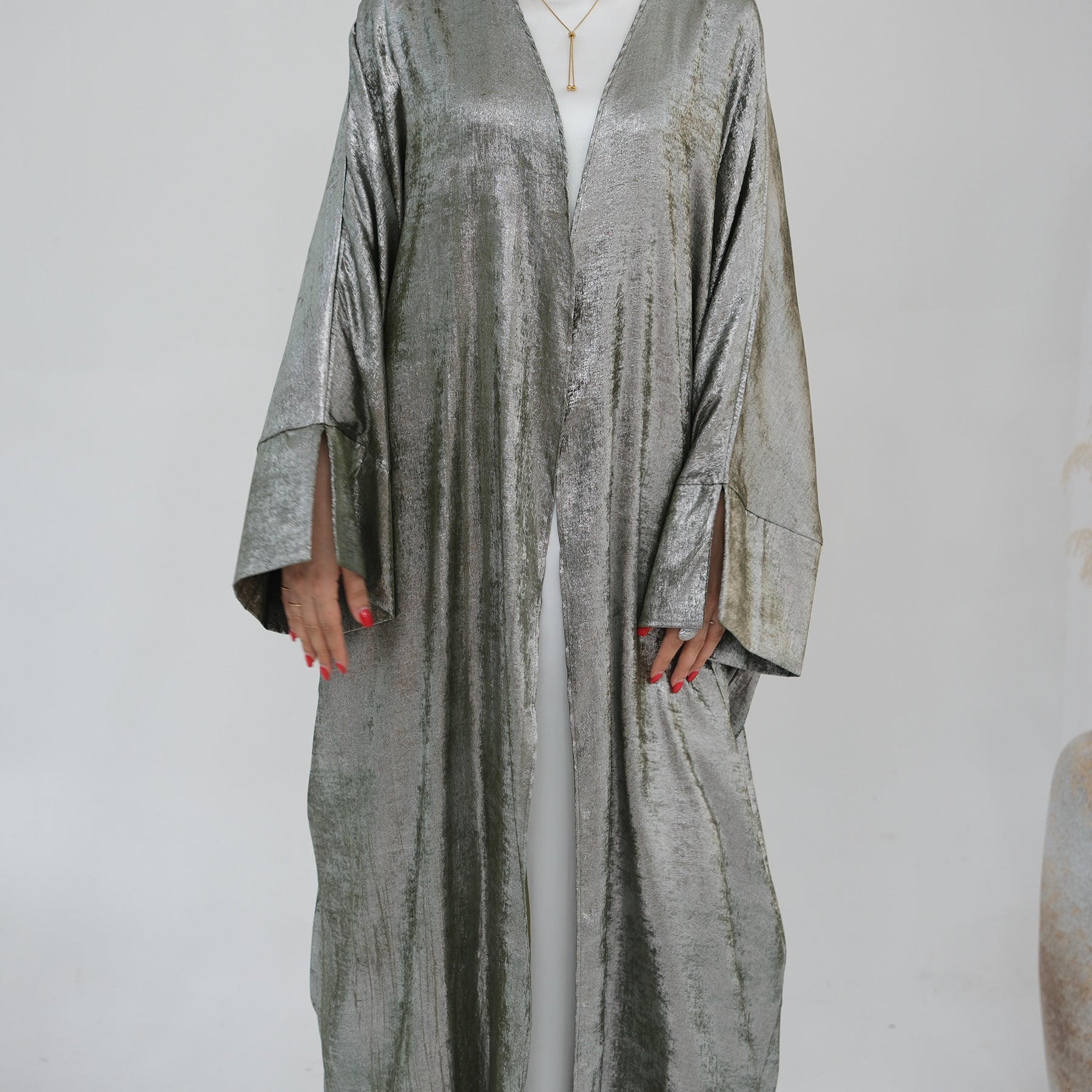 LR795 Stylish patchwork Dubai Turkish elegant robes