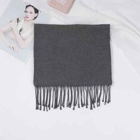 TL-32  Fashion Plaid Faux Cashmere Scarf