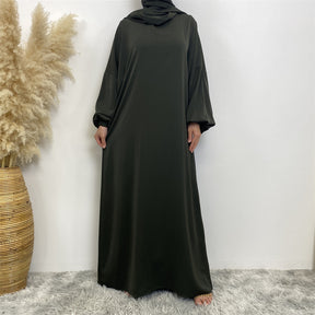 6675 plain muslim abaya