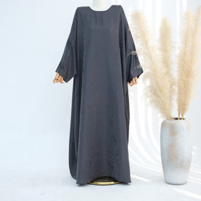 LRDB005   （abaya+hijab)Fashion jacquard dress