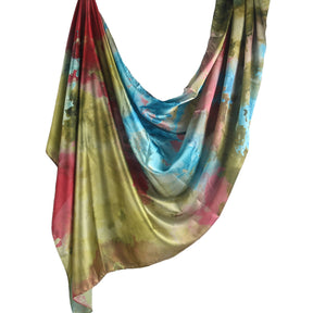 WJ003  Silk printed hijab