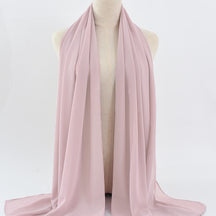 G50 132 colores Hijab de gasa perla