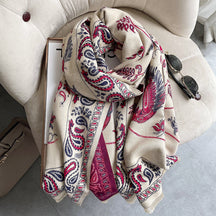 10108 50colors high quality printed winter scarf shawl