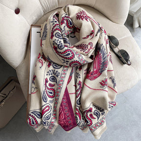 10108 50colors high quality printed winter scarf shawl
