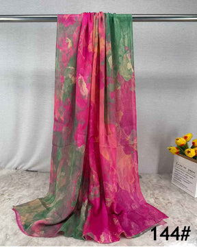 HY013 Printed modal Muslim hijab
